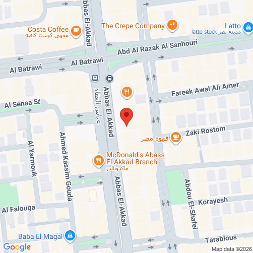 Map of  (Nasr City, Cairo)